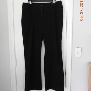 Black Julie Style Pants - Loft